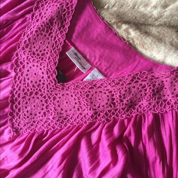 🆕 Allison Brittany Peasant Boho Blouse 🌸💖🌺 - Picture 3 of 7